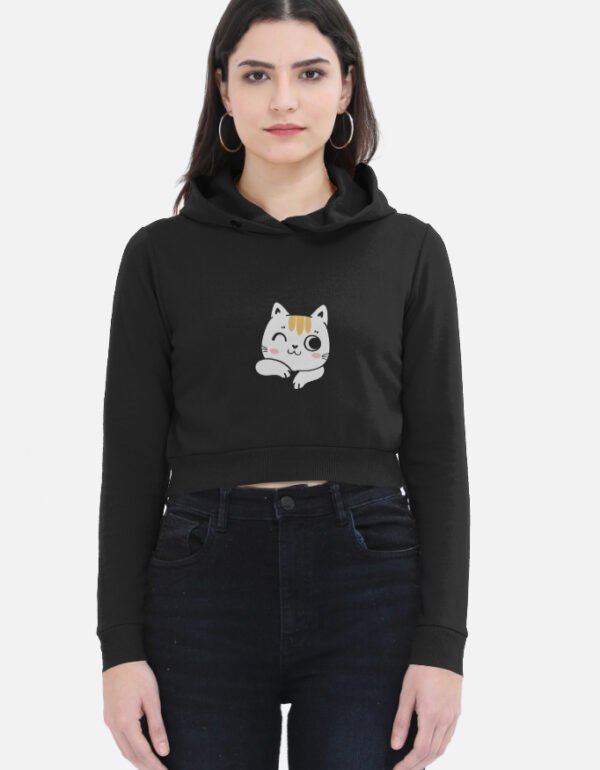 Female Cropped Hoodie